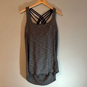 lululemon tank size 12 gray